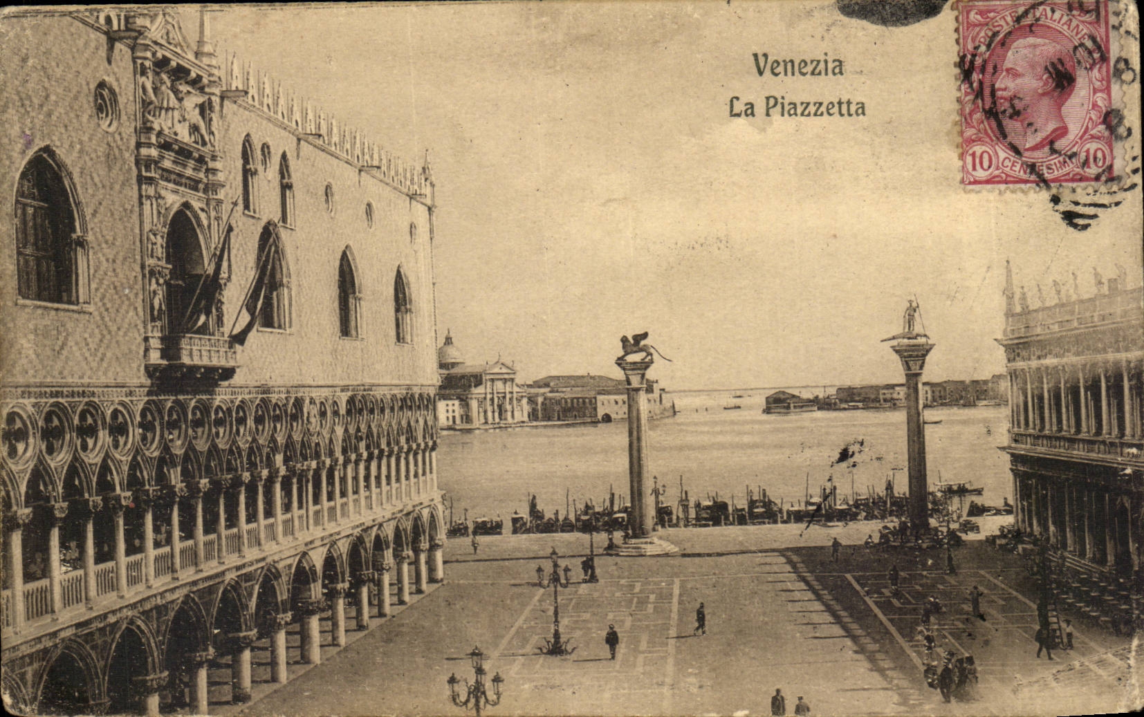 Italy - Italia - Venezia - Venice - Piazzetta CPA
