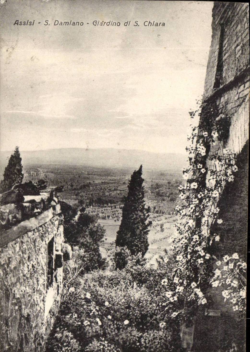 Italien Italien Mailand CPA Assisi Giardino di S Chiara