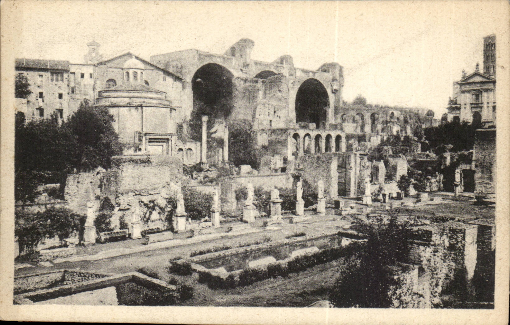 Italien Italien Rom CPA Foro Romano Basilica di Costantino