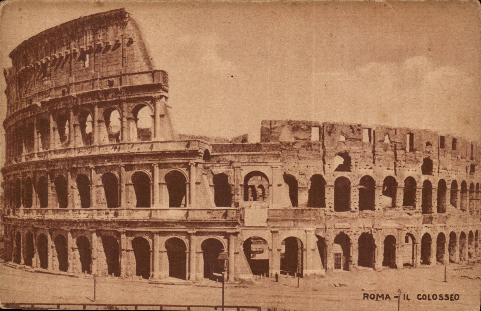 talie Italien Rom CPA es Colosseo