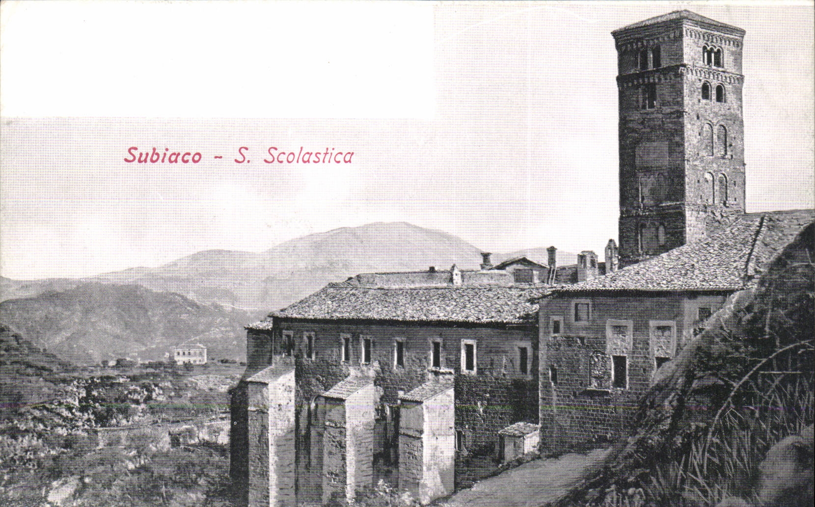 Italy Italia Subiaco CPA S Scolastico