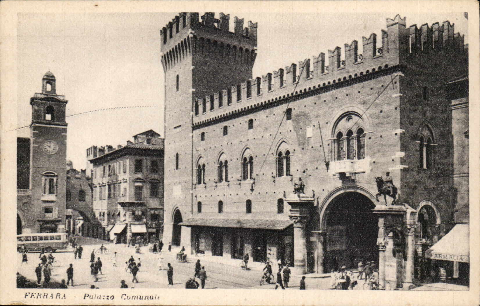 Italien Italien KommunalFerrare CPA Palazzo