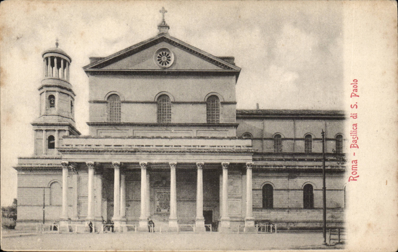 Italien Italien Rom CPA Basilica di S Paolo