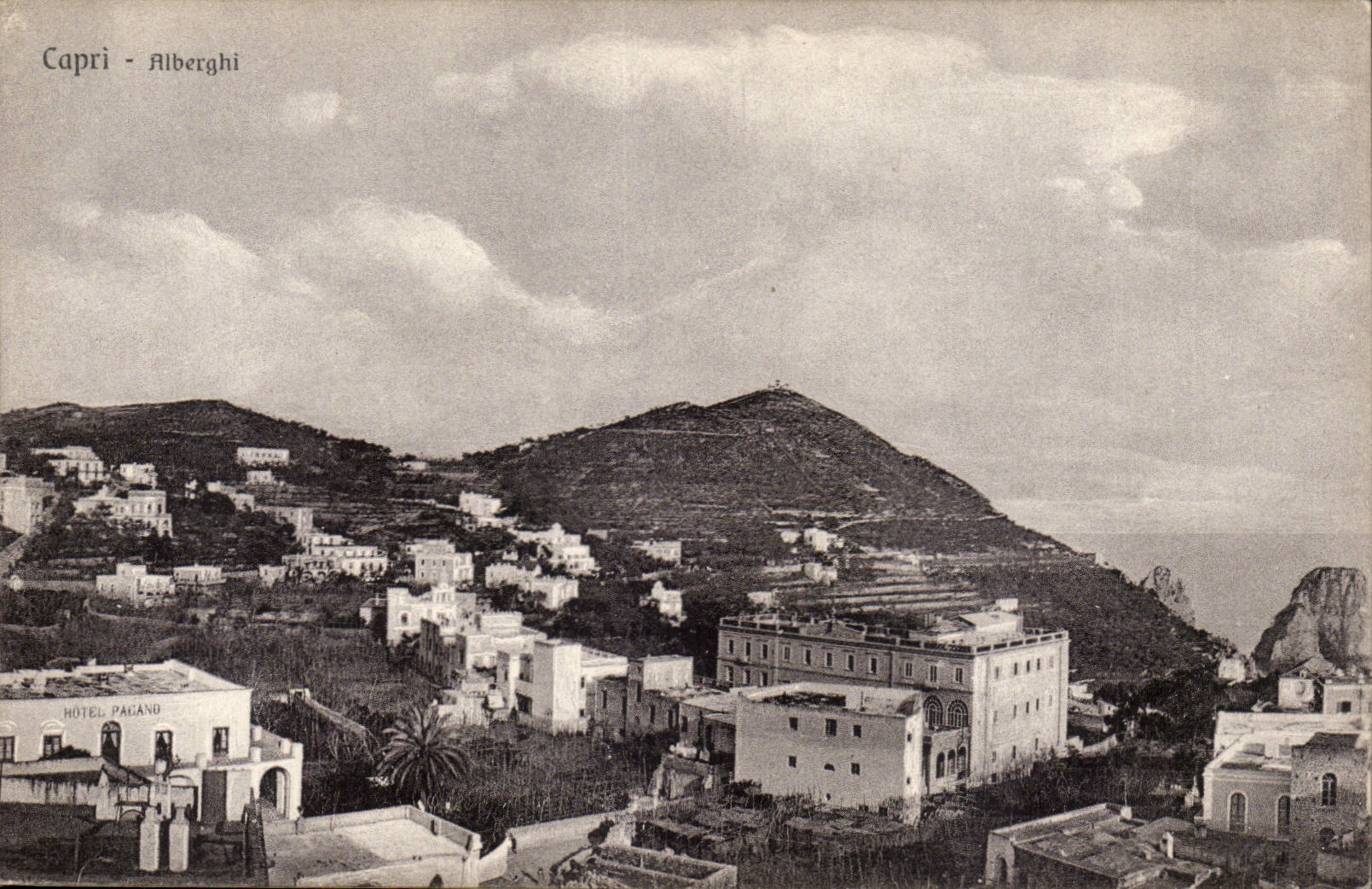 Italy italia CApri CPA Alberghi (Pagano Hotel)