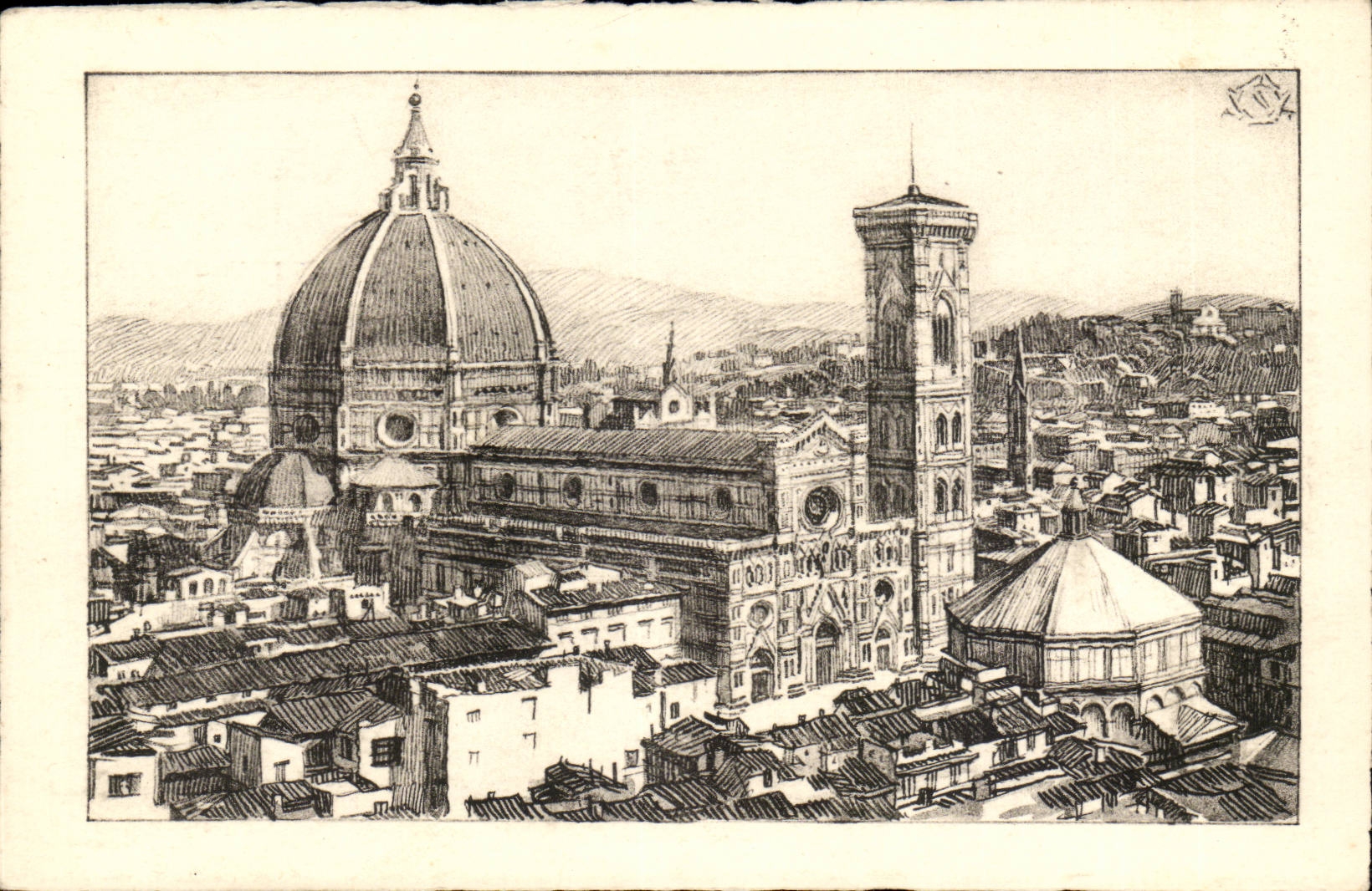 Italy italia Firenze CPA It Duomo