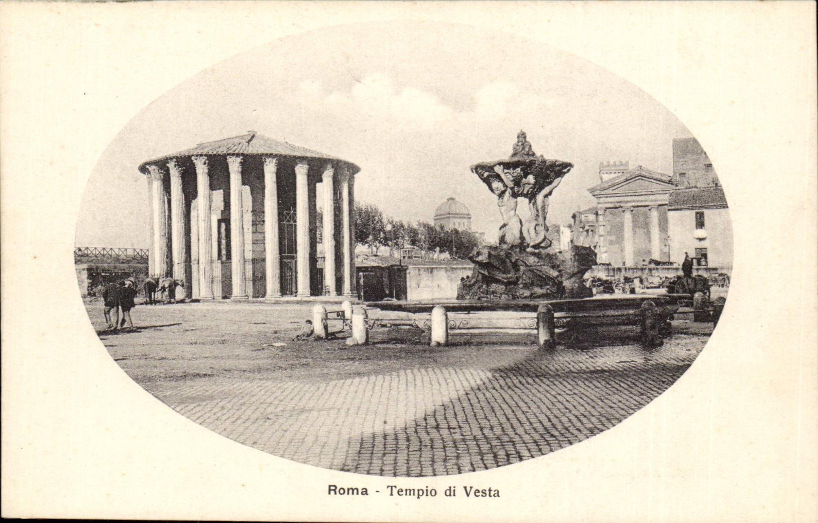 Italien Italien Rom CPA Templo di VEsta