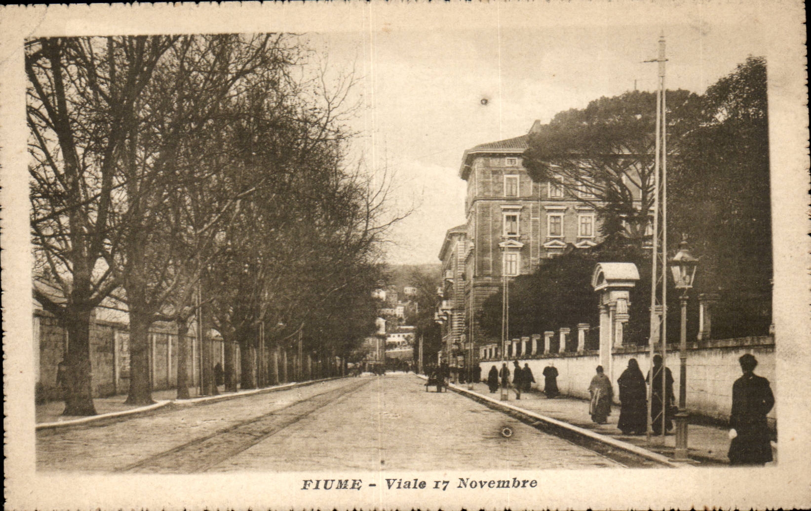 Italy - Italy - - Fiume - To rivet - Viale November 17th - CPA