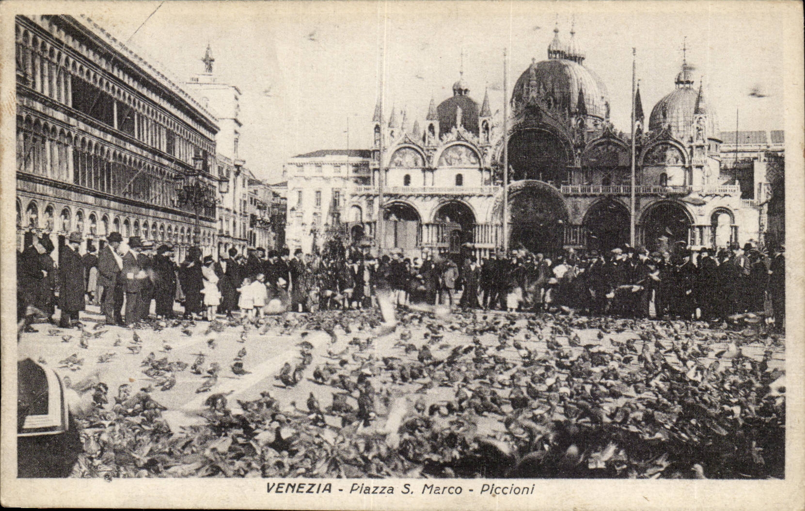 Italy - Italy - Dolomiti - Venezia - Venice - Plazza S Marco - Piccolini - CPA