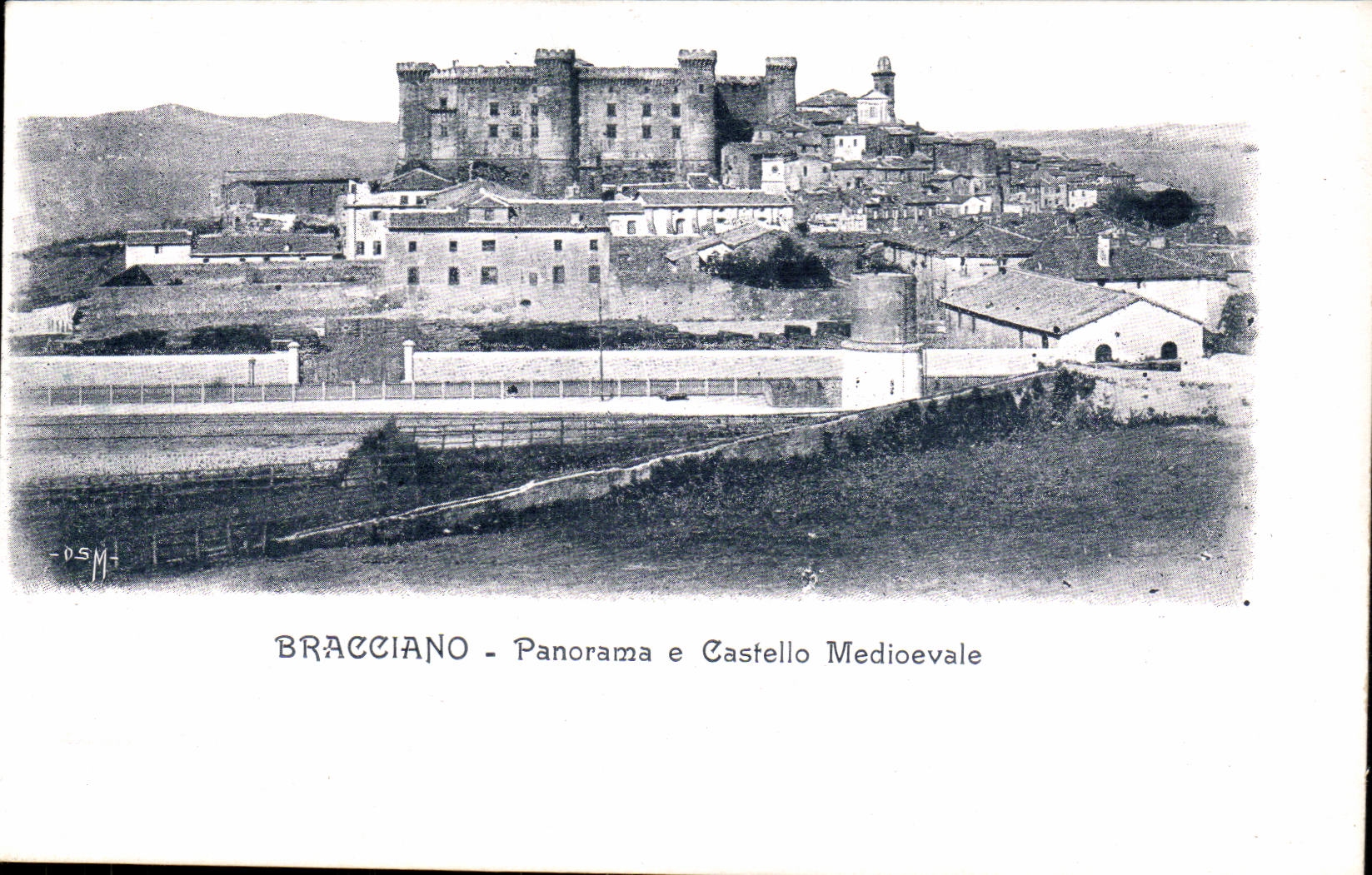 Italy - Italy - lazio - Bracciano - Panorama E Castello Medoevale- CPA