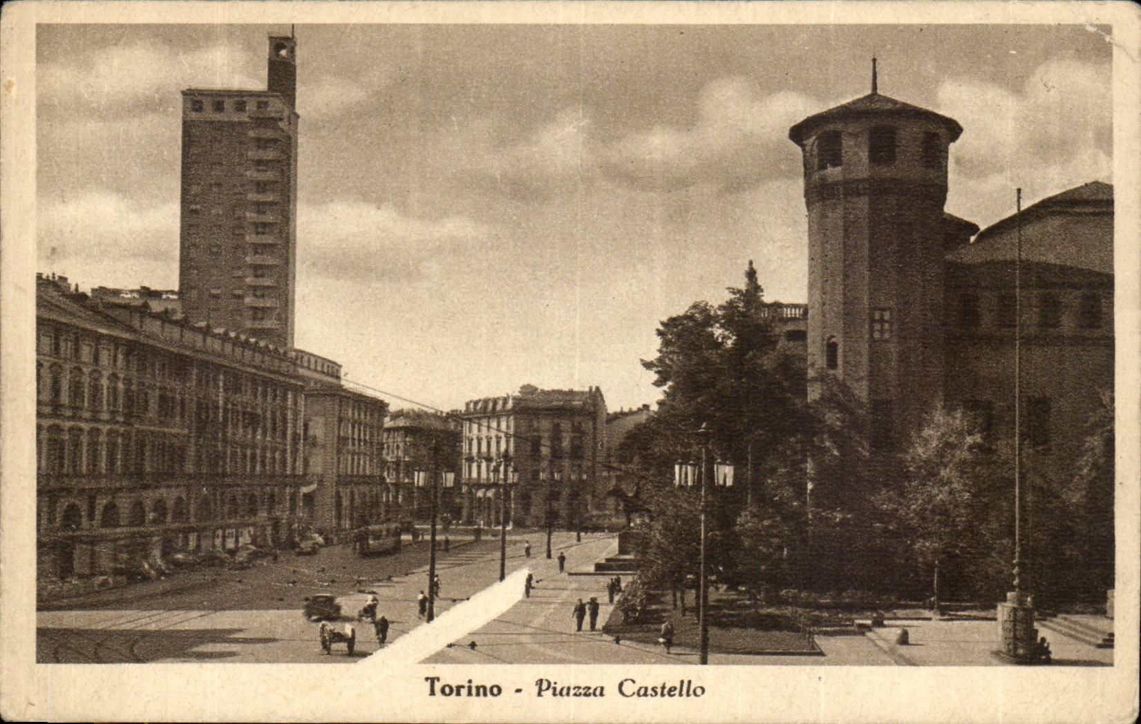 Italie - Italy - Torino - Turin - Piazza Castello - CPA 
