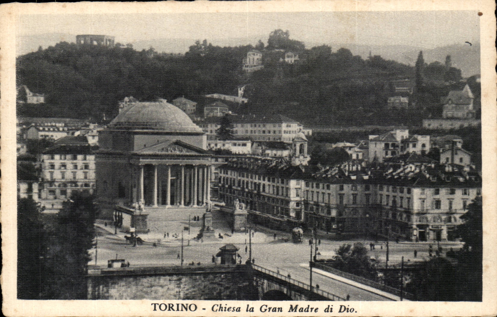 CPA Italie Italia Torino Chiesa la Gran madre di Dio