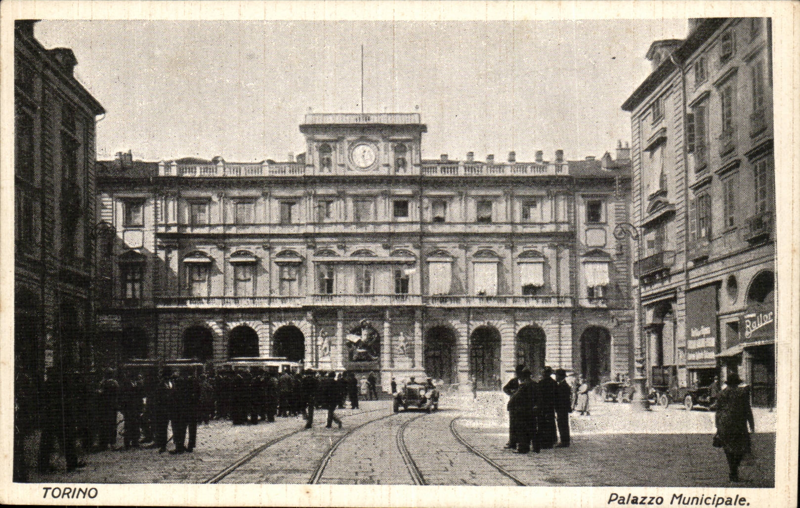 CPA Italie Italia Torino Palazzo Municipale