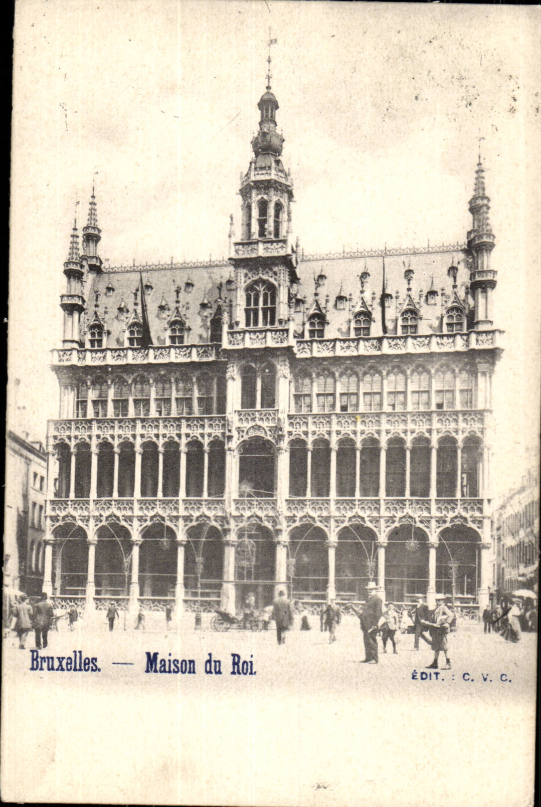 Belgie Belgium Brussels CPA House of the king