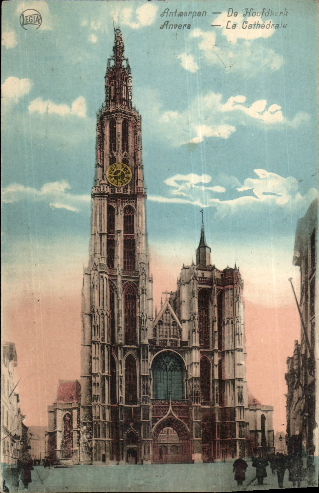 Belgie Belgien CPA Antwerpen die Antwerpen-Kathedrale