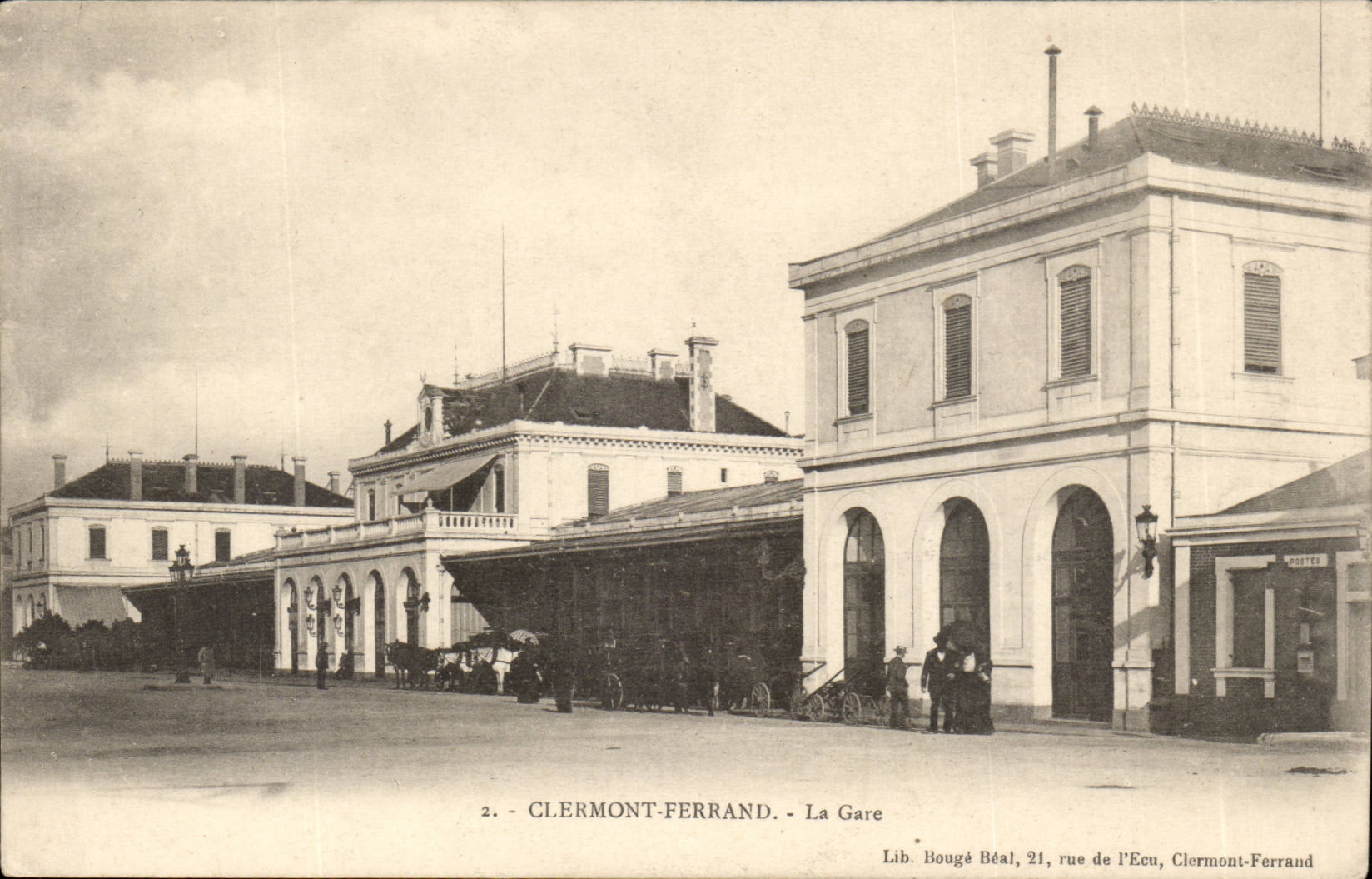 Bahnstation Puyde Dome- Clermont-ferrand--CPA