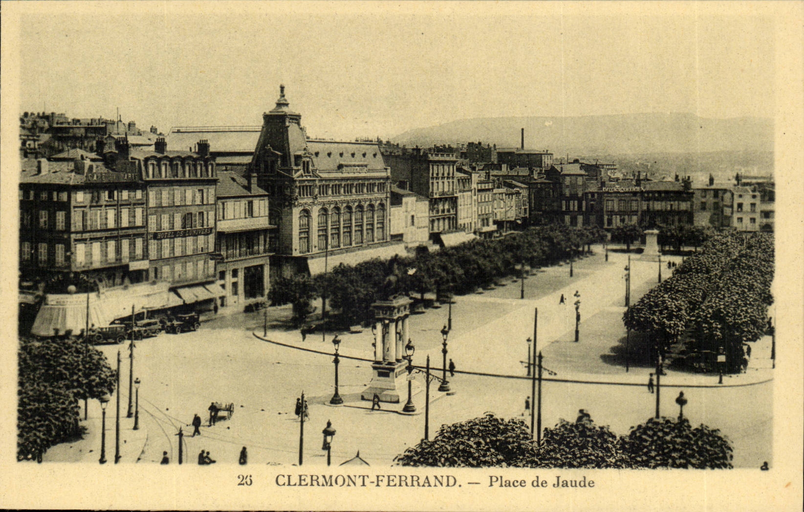 Puy de Dome- Clermont-Ferrand the Place of Jaude- --CPA