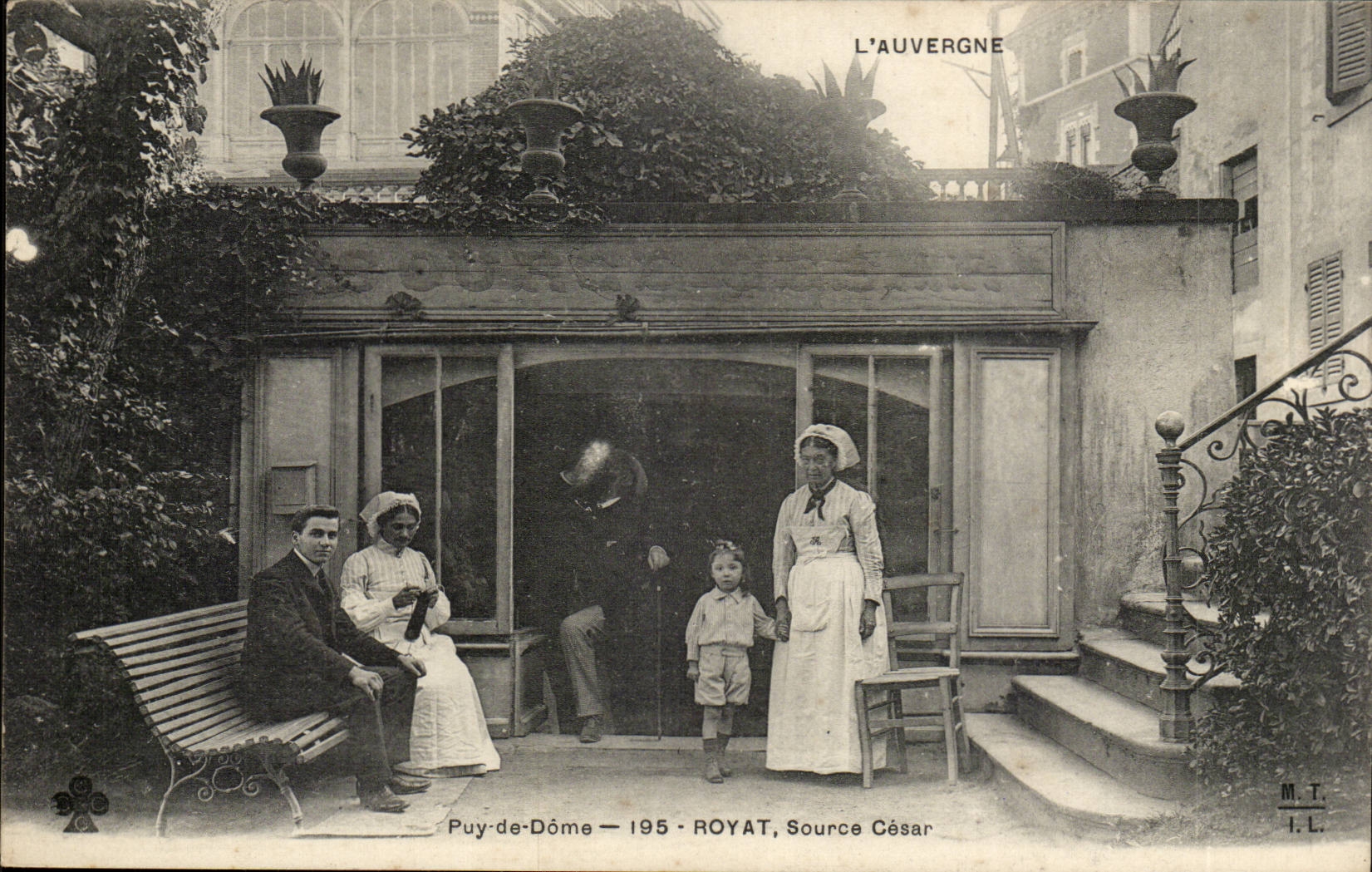 Puy de Dome- Royat the baths Sorce Cesar - CPA