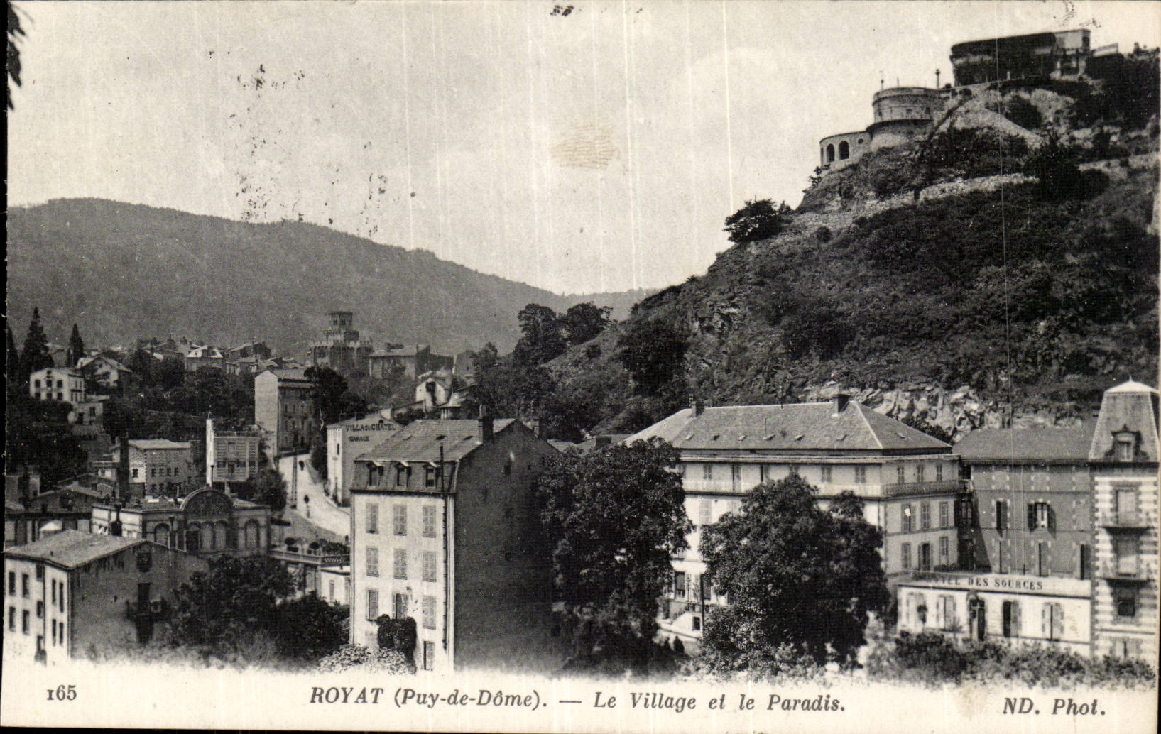 Puy de Dome- Royat- Seen Picturesque-Puy of Dome it Village and the Paradise - CPA