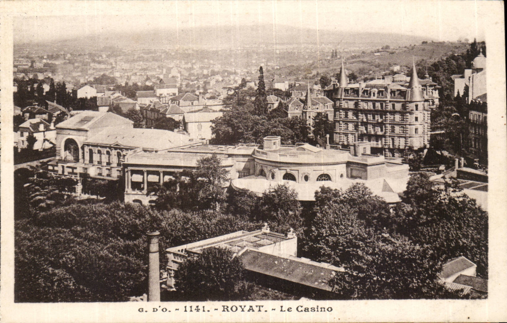 Puy de Dome- Royat- the Casino--CPA
