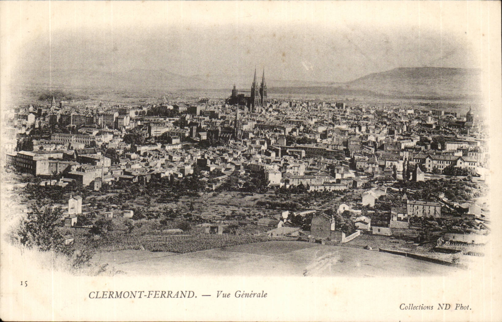 Puy von allgemeinem Haube-Clermont-Ferrand-Visieren - CPA an