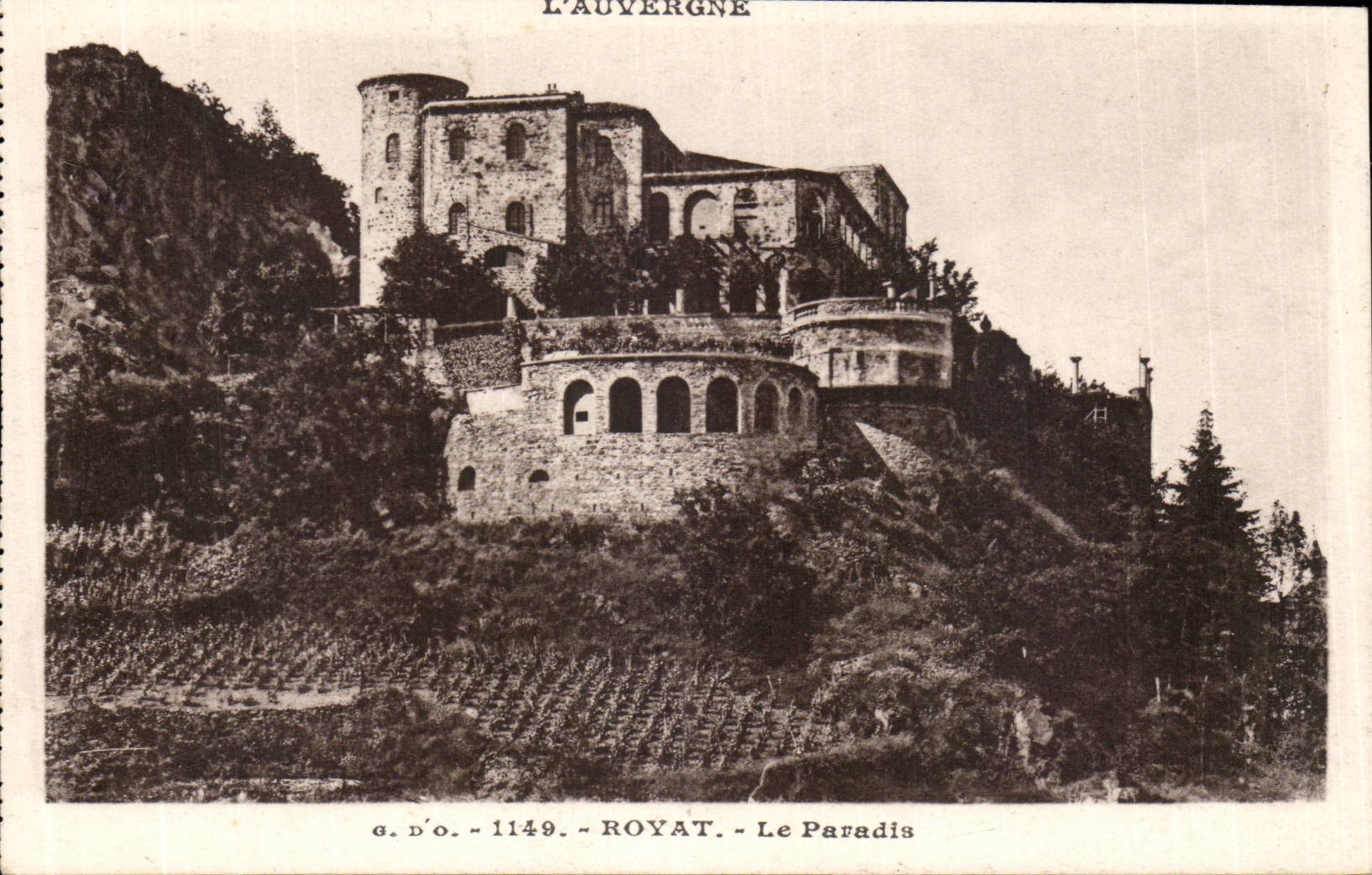 Puy de Dome- Royat it Paradise--CPA