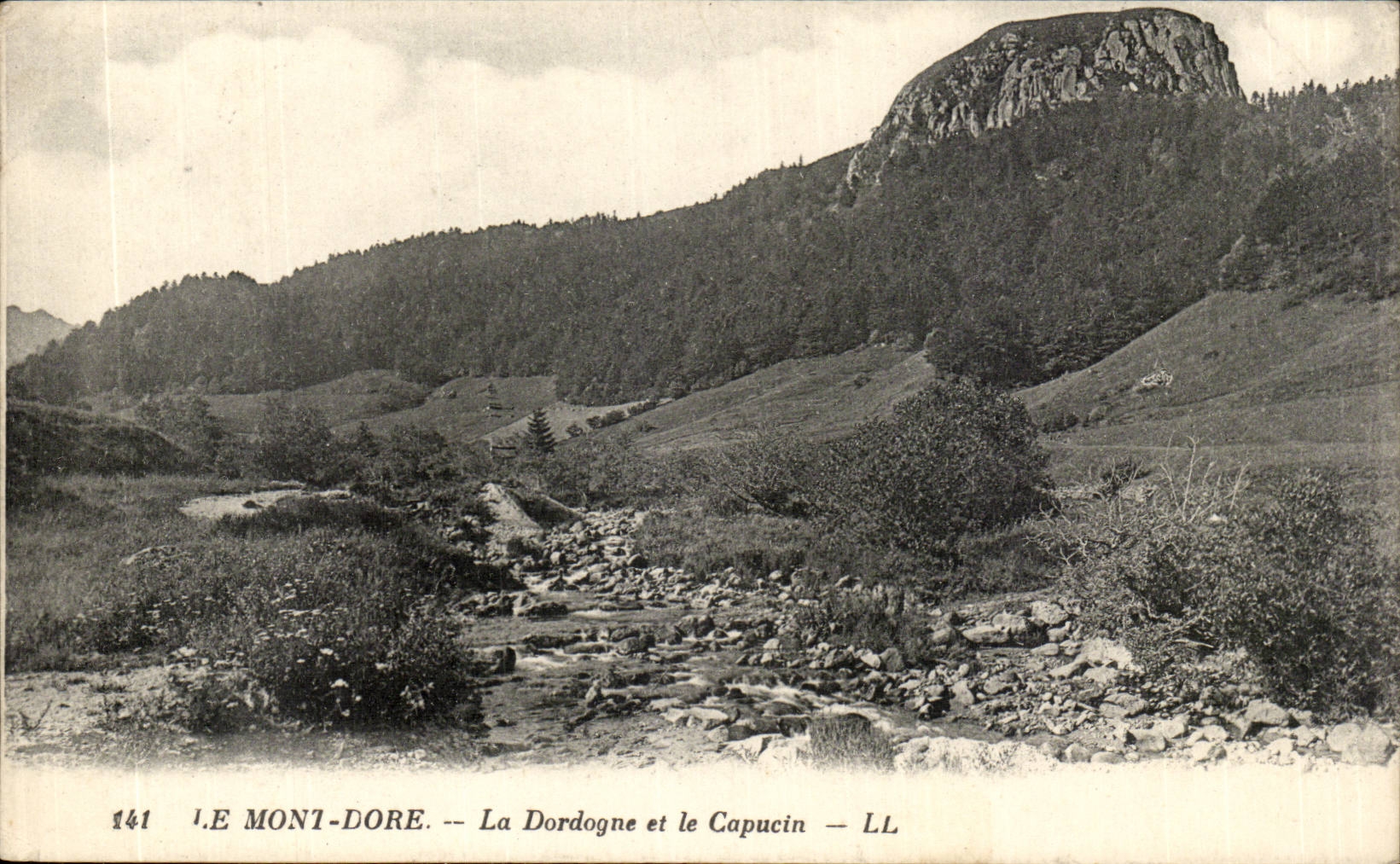 Puy de Dome- the Dordogne and the Capuchin-CPA