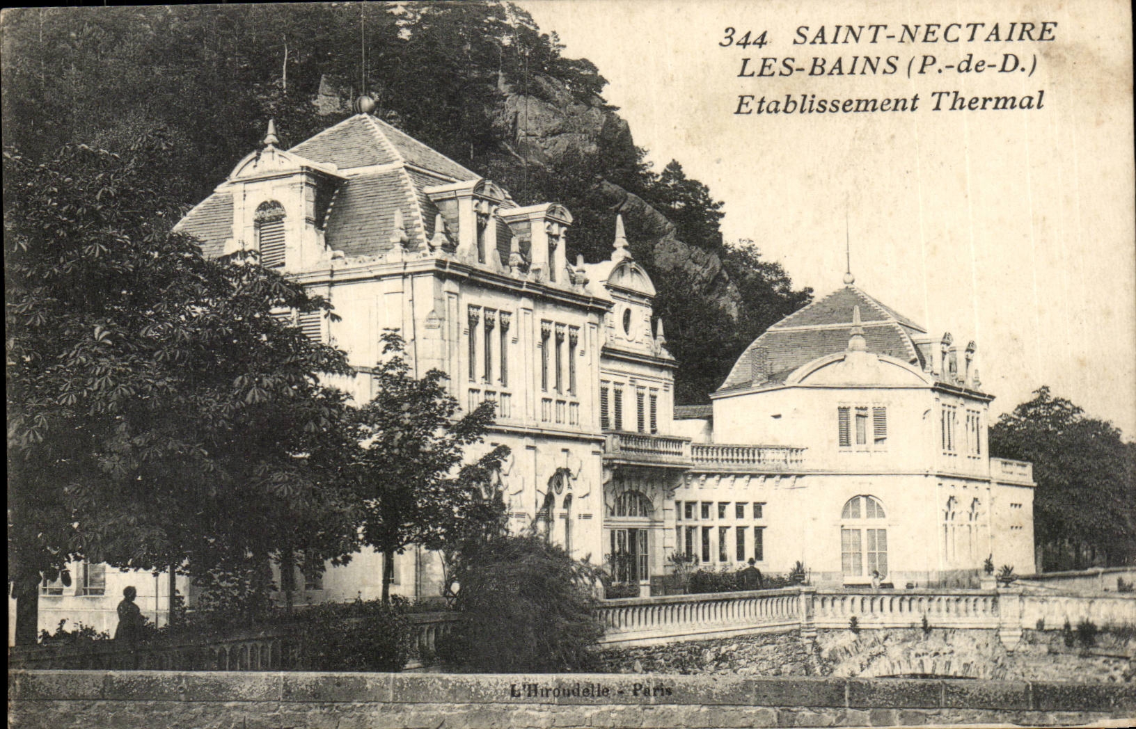 Puy de Dome- Thermal Saint-Nectary-The-Bath-Establishment - - CPA