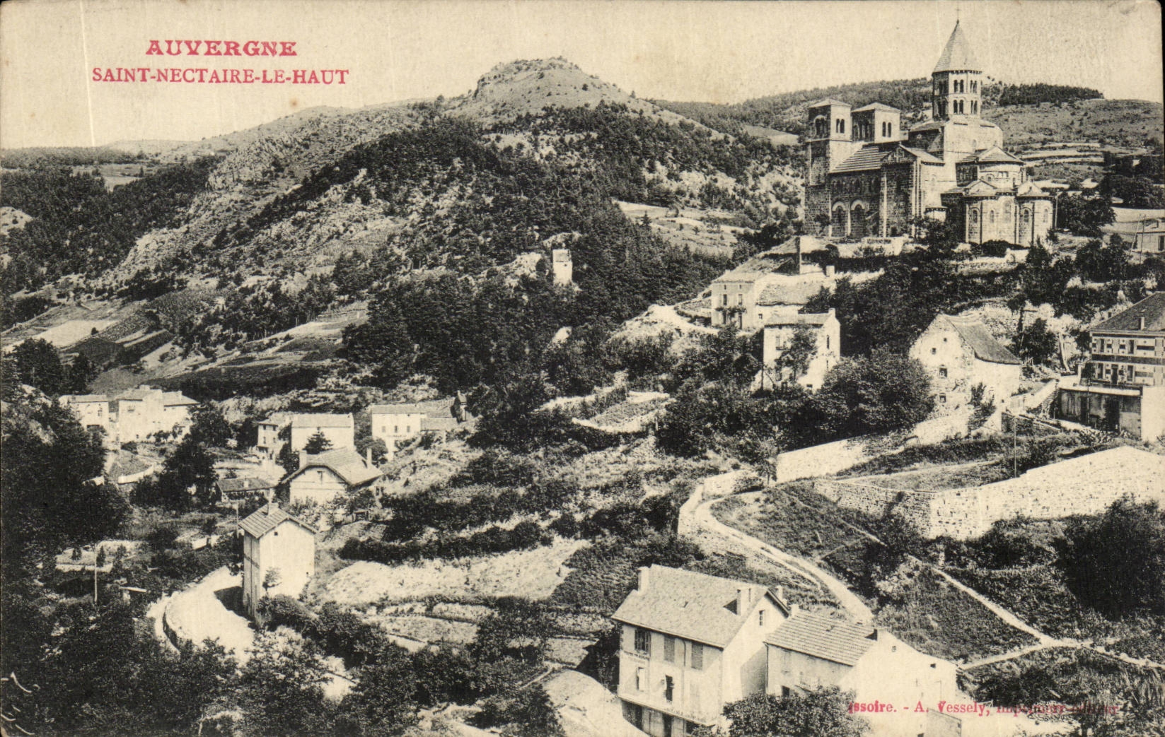Puy de Dome- Saint-Nectary-The-High - CPA