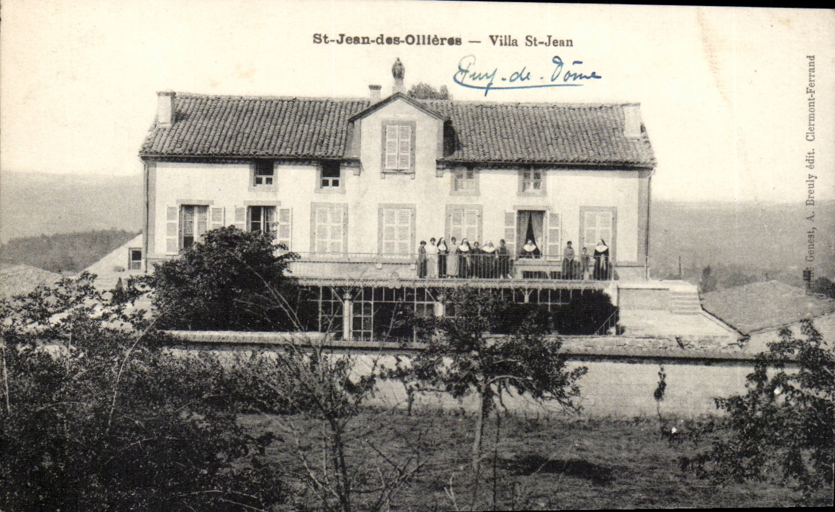 Puy de Dome- St-Jean-of-Oillieres the Villa St Jean-CPA