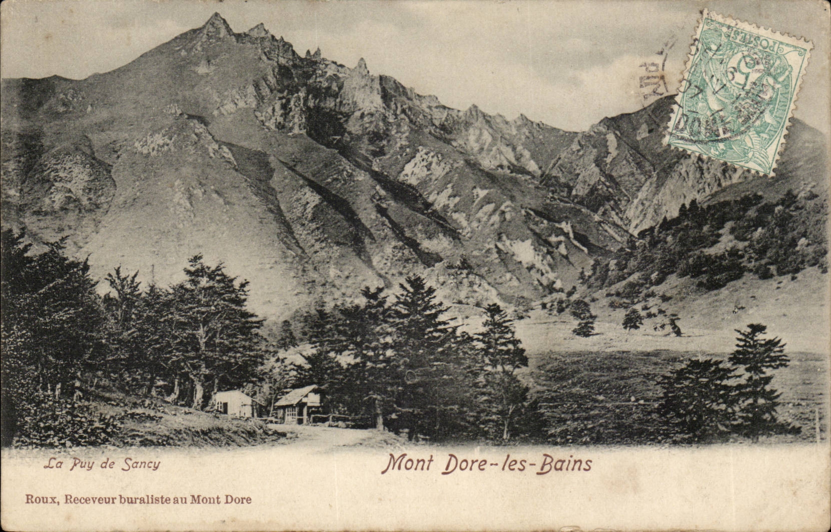 Puy de Dome- the Mount Gild-the-baths Puy de Sancy-CPA