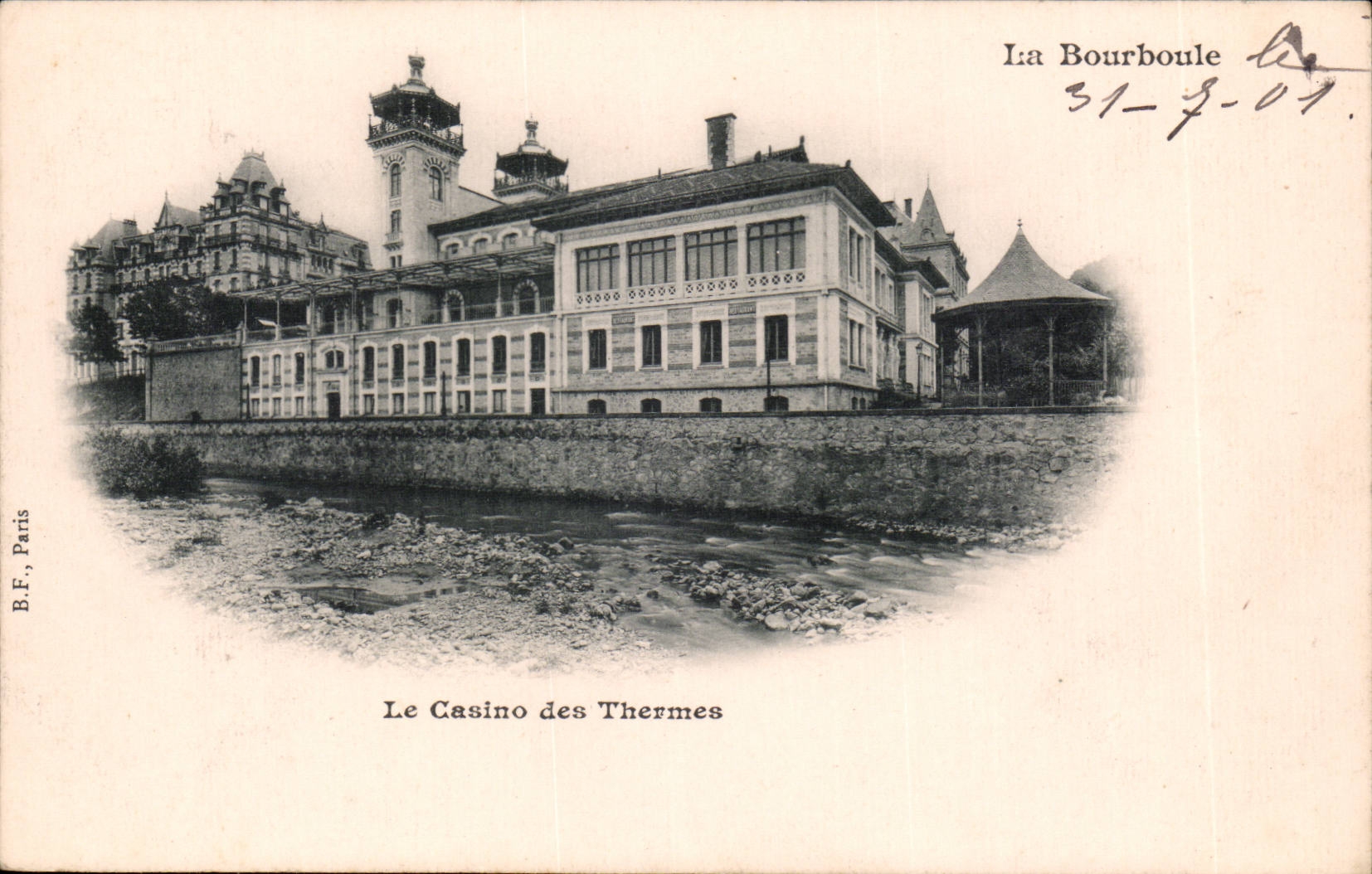 Puy de Dome- Bourboule- das Kasino und das Theater-CPA