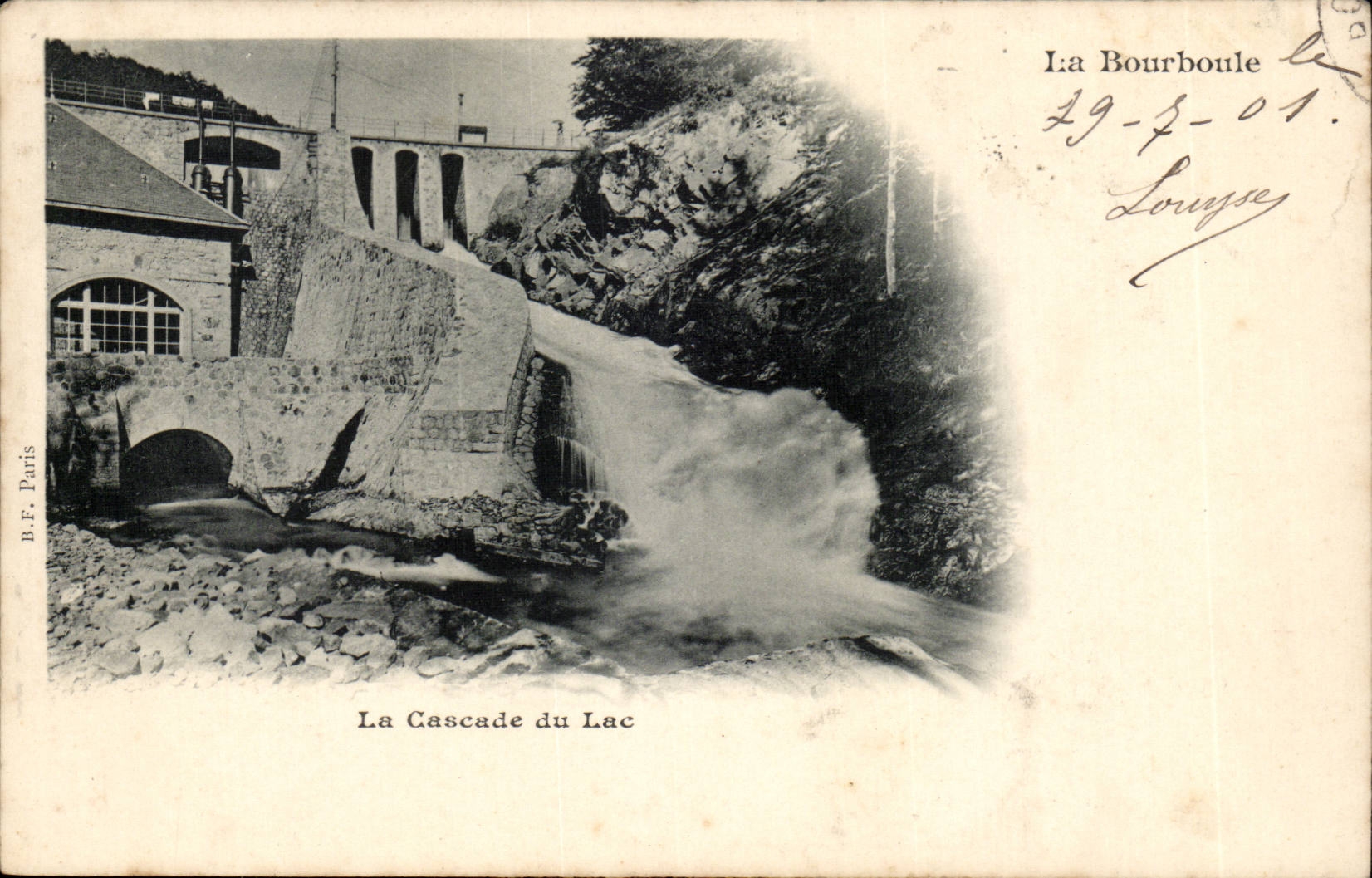 Puy de Dome- Bourboule-Kaskade des Sees-CPA