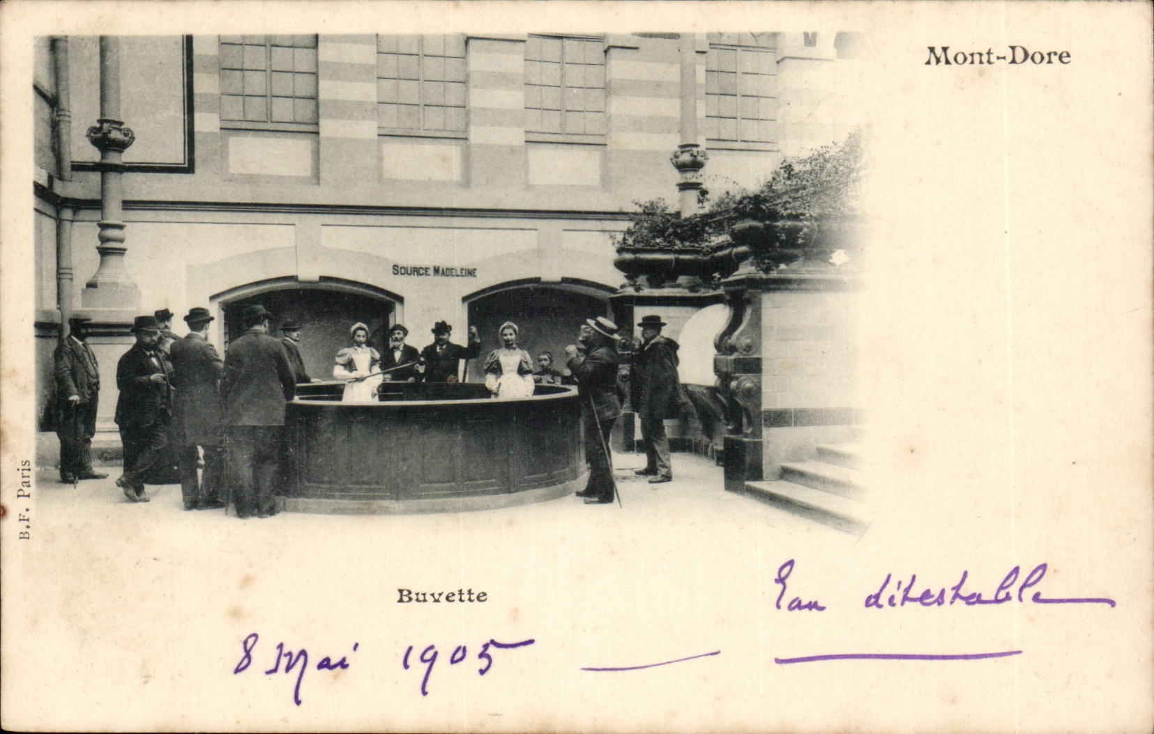 Puy de Dome it Mont Gilds Refreshment bar-Source-CPA