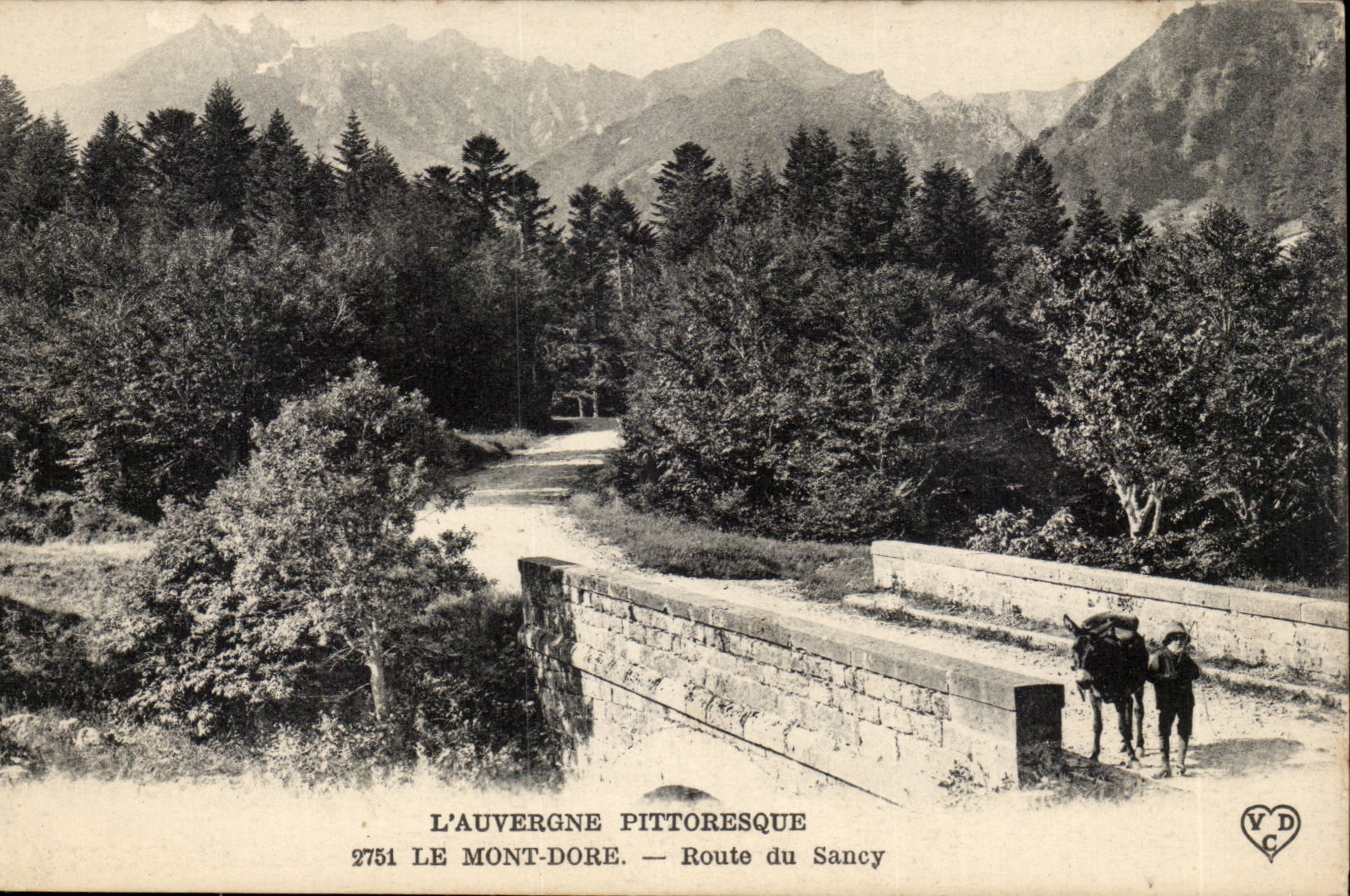 Puy de Dome- the Mount Gilds Road of the Sancy-ass--CPA