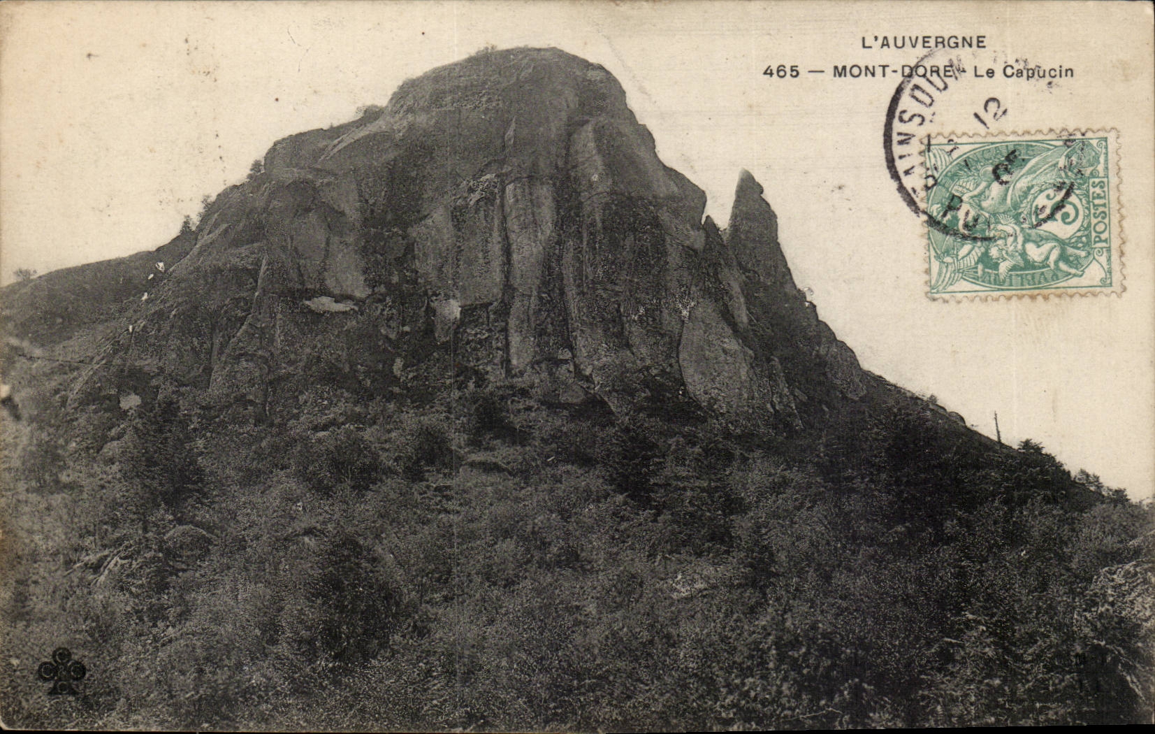 Puy de Dome- the Mount Gilds the Capuchin--CPA