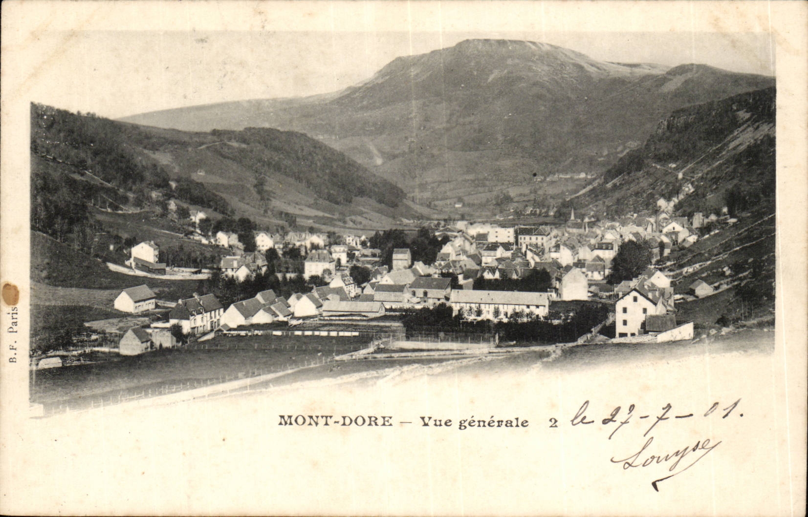 Puy de Dome it Mont Gilds Seen General-CPA