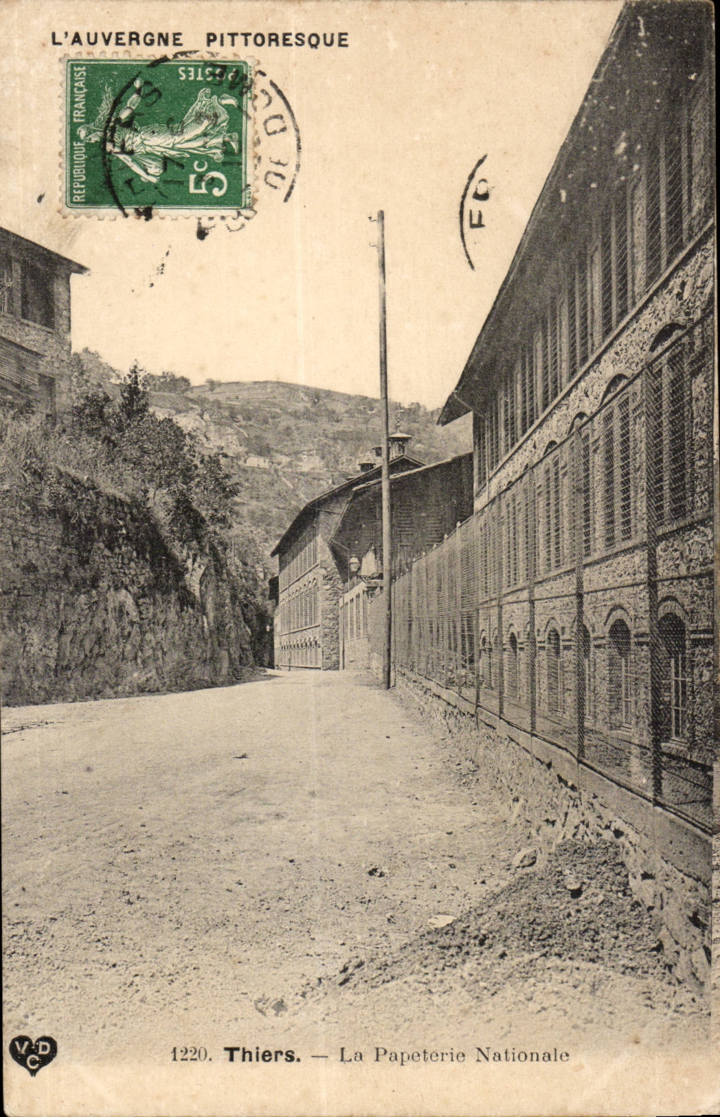 Puy De Dome - Thiers - the National paper mill - - - CPA