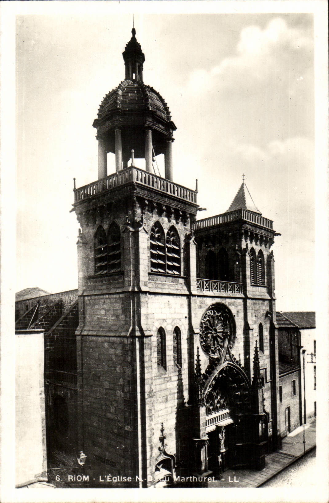 Puy De Dome - Riom - L'Eglise Notre Dame du Marthuret - CPA