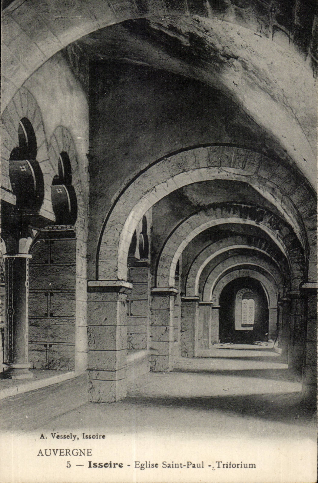 Puy de Dome - Issoire - Saint Paul Church - Triforium - CPA