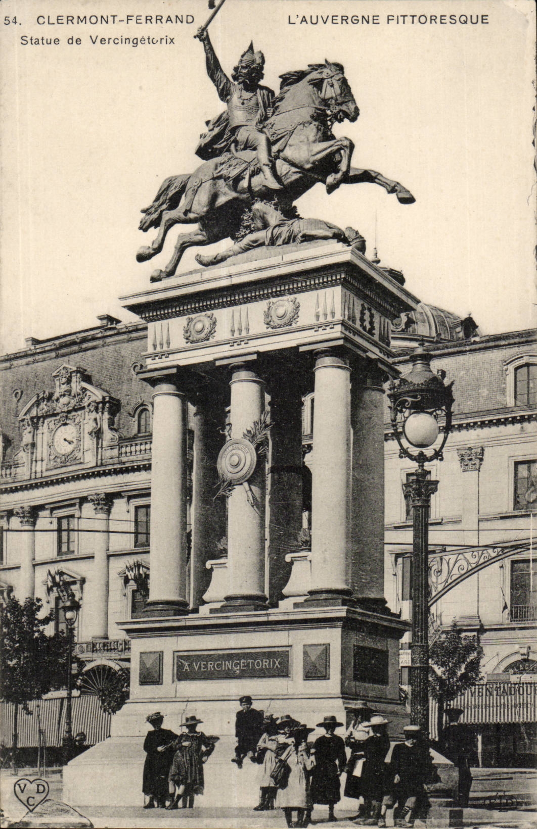Puy de Dome - Clermont-ferrand - Statue Vercingetorix - Kind - CPA