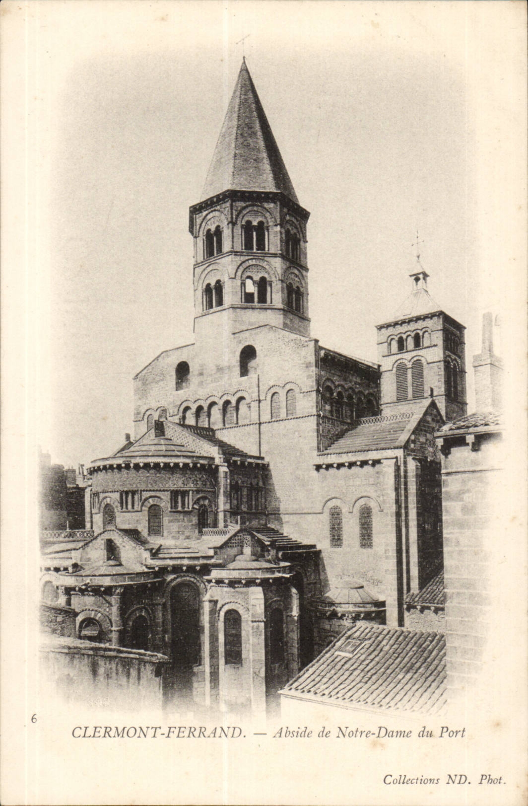 Puy de Dome - Clermont-ferrand - Apse von Motre rammt Hafen - CPA