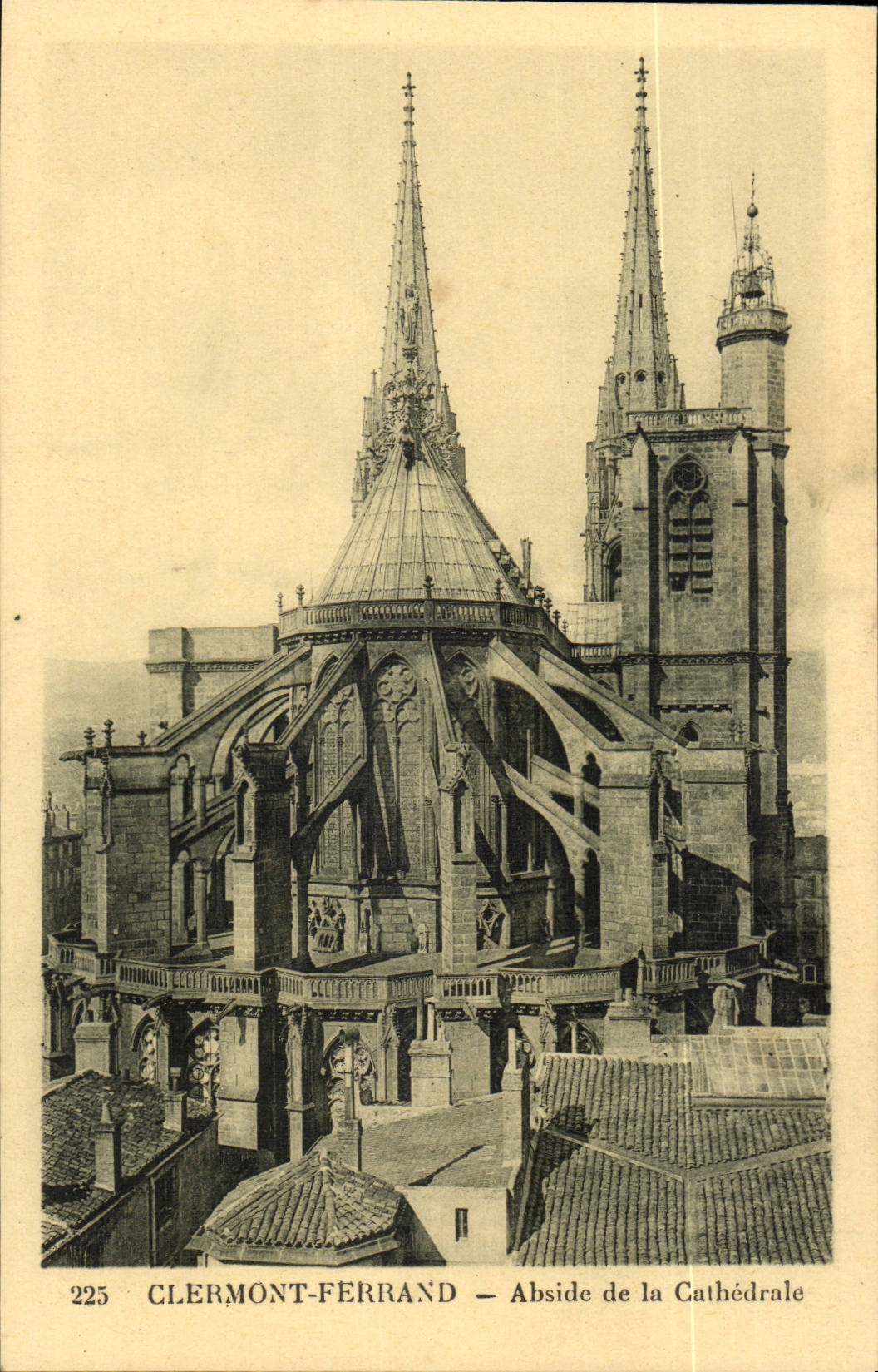 Puy de Dome - Clermont-ferrand - Apse der Kathedrale - CPA
