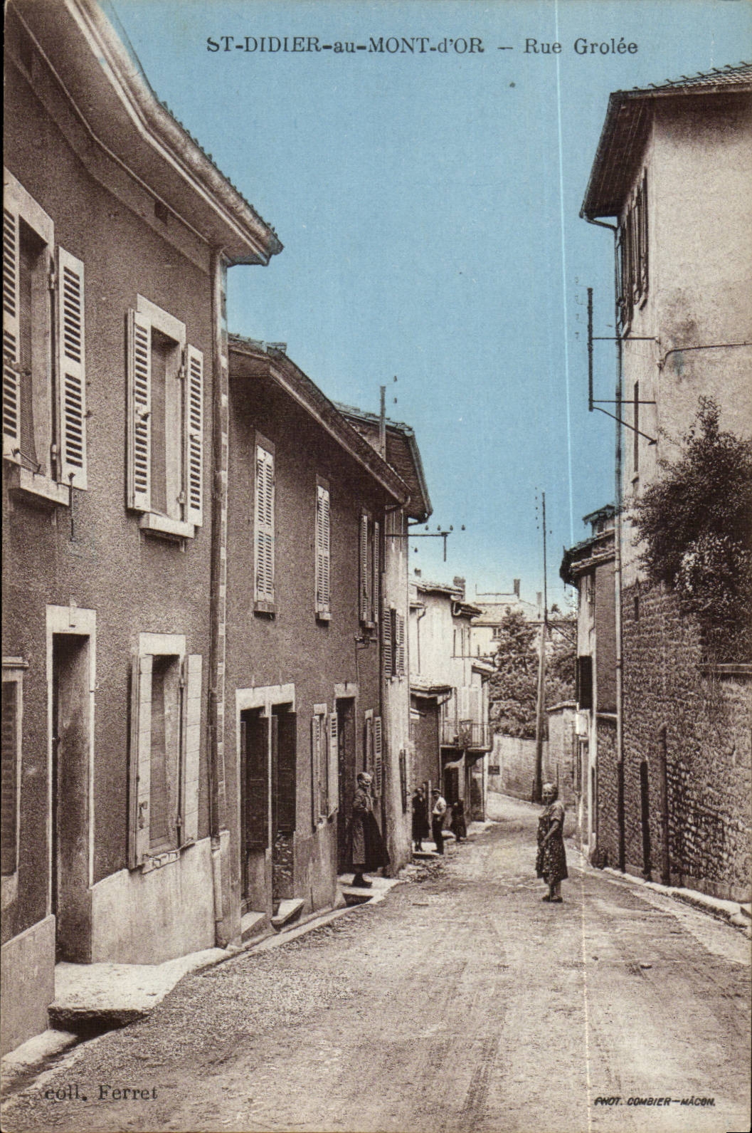 Puy de Dome - Didier - with - Mont-d'or cheese - the Street Grolee - CPA