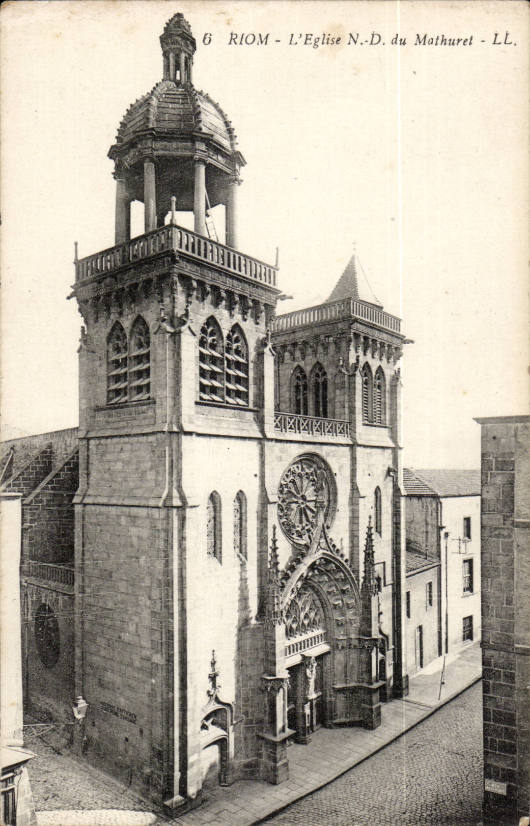 Puy de Dome - Riom - L'Eglise Notre Dame du Monthurel - CPA 