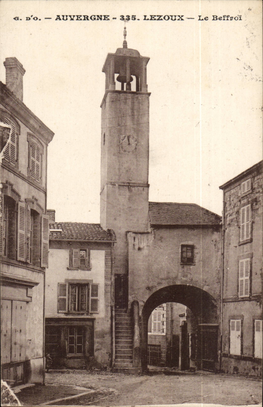 Puy de Dome - Lezoux - the Belfry - CPA