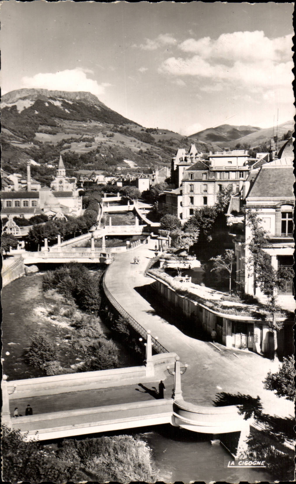 Puy de Dome - Bourboule - das Dordogne welches die Stadt - CPA kreuzt