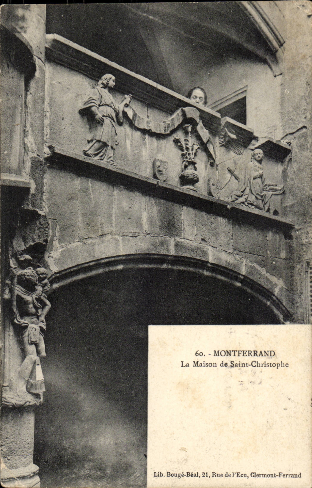 Puy de Dome - Montferrand - the House of Saint Christophe - CPA