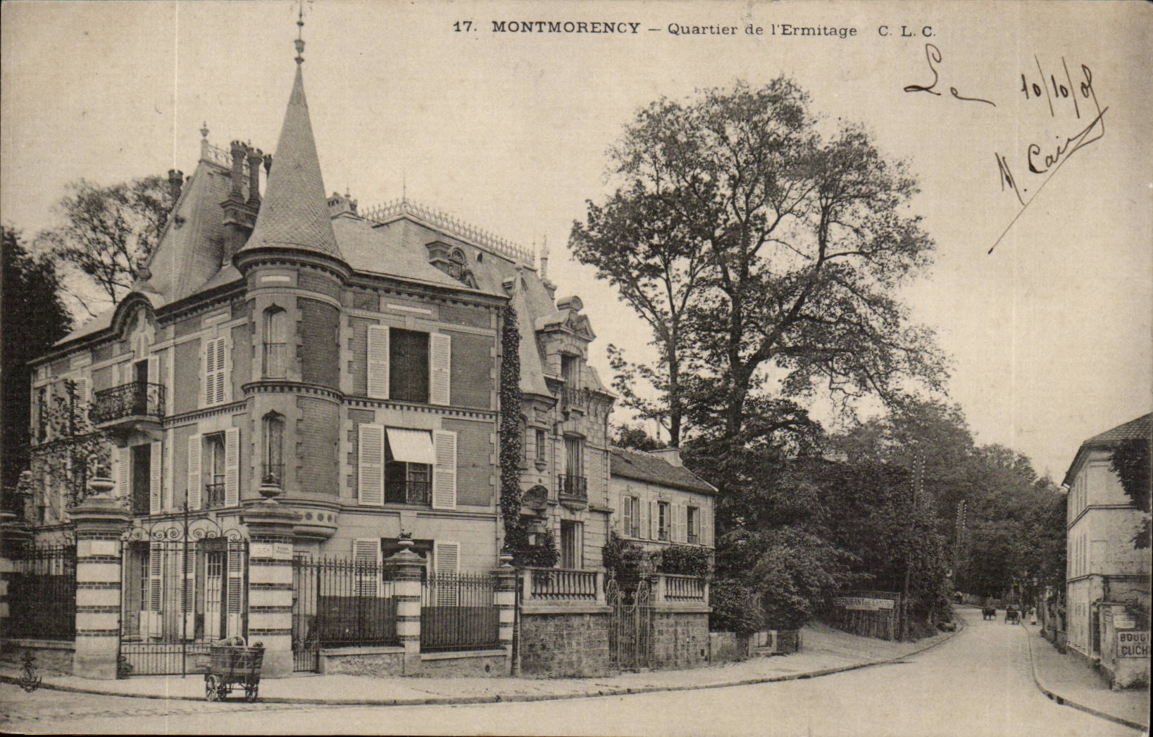 Valley-in Oise- Montmorency- District of the Hermitage-CPA