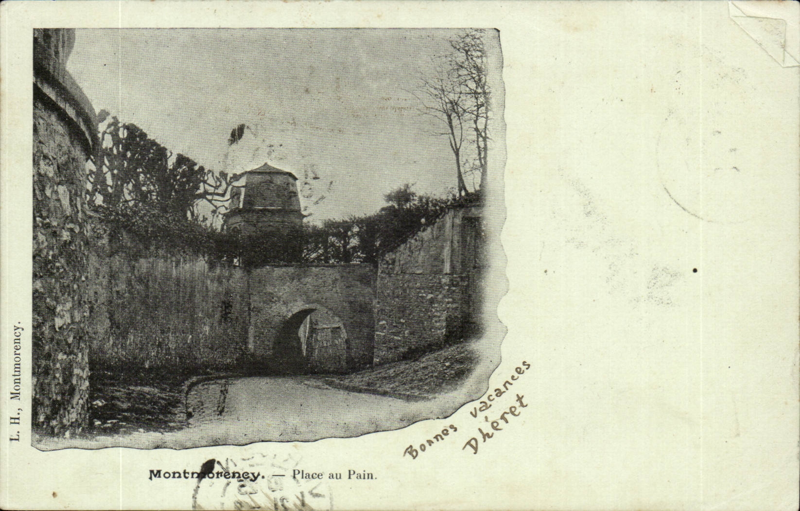 Valley-in Oise- Montmorecy- Places at the Bread-CPA