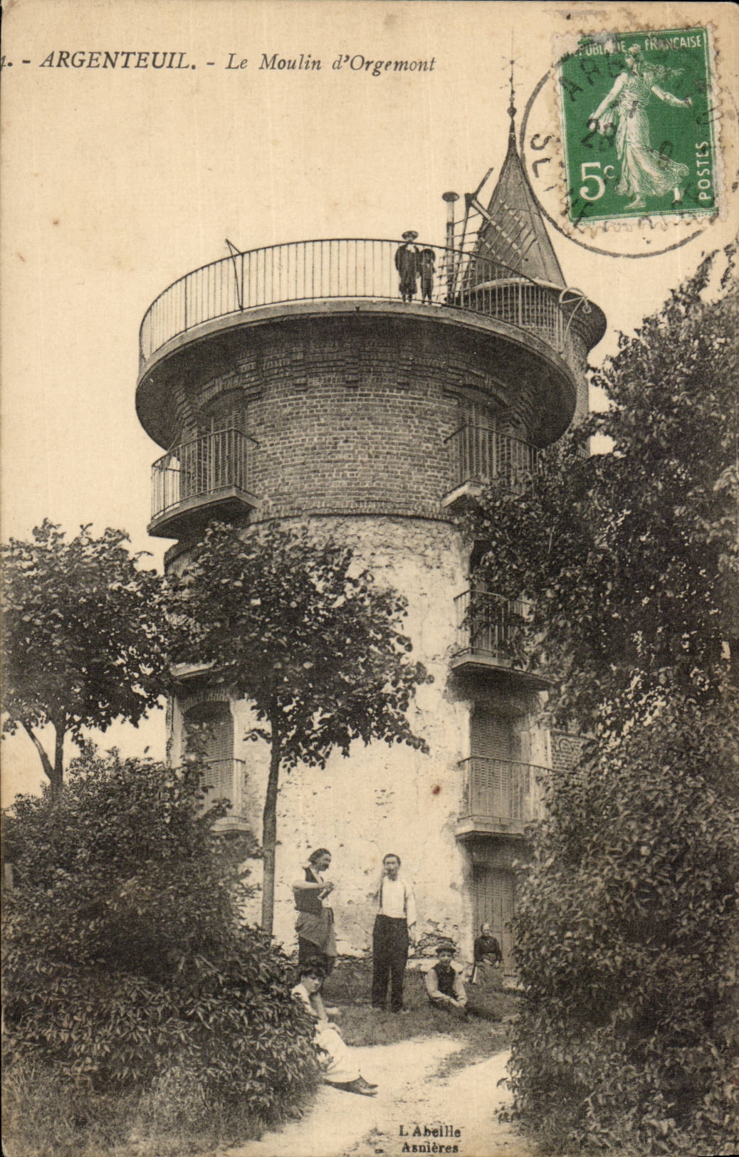 Valley D' Oise- Argenteuil the Mill of Orgement - CPA